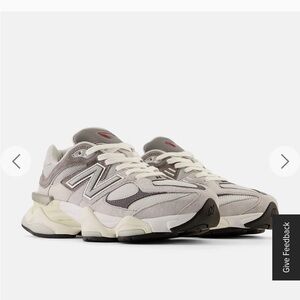 New Balance 9060 Grey size M 6 / W 7.5 Anthropologie/Free People